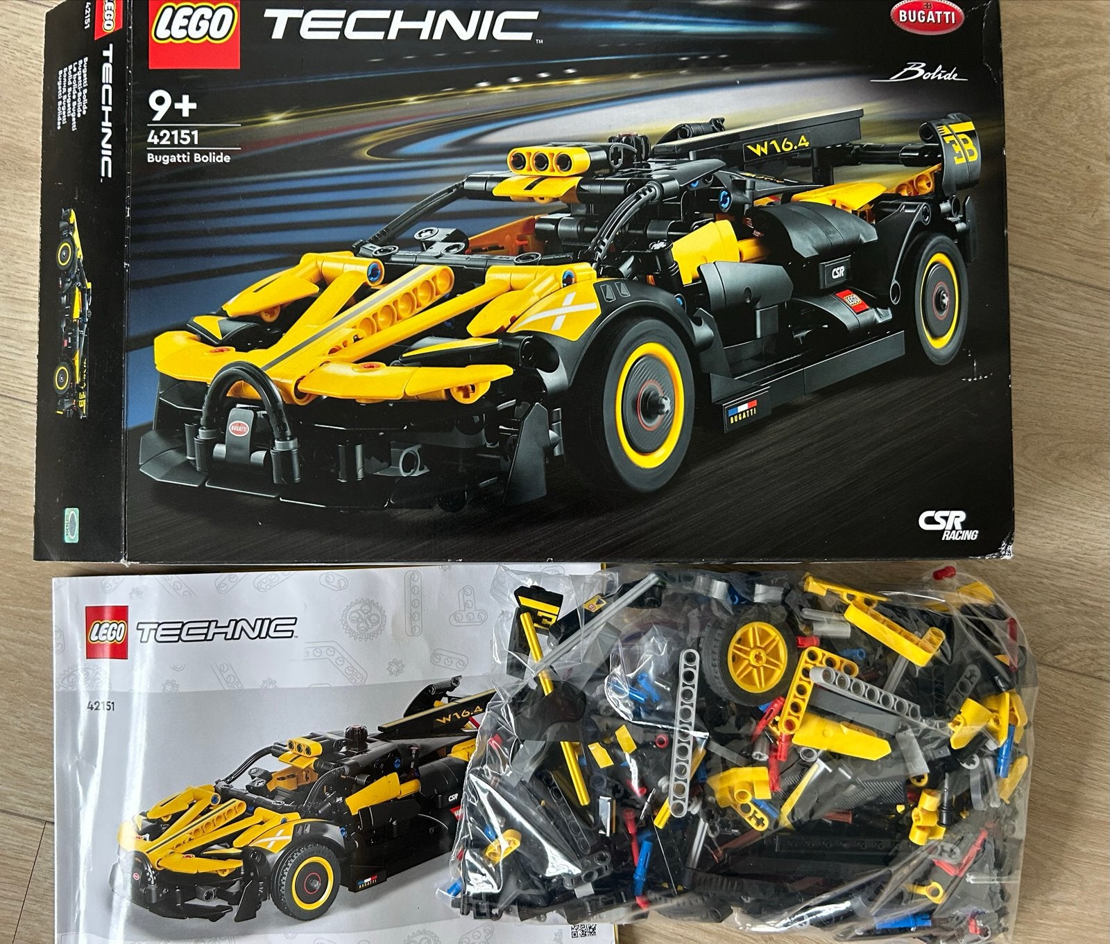 LEGO Technic Bugatti Bolide (42151), Ophalen of Verzenden, Zo goed als nieuw, Overige merken