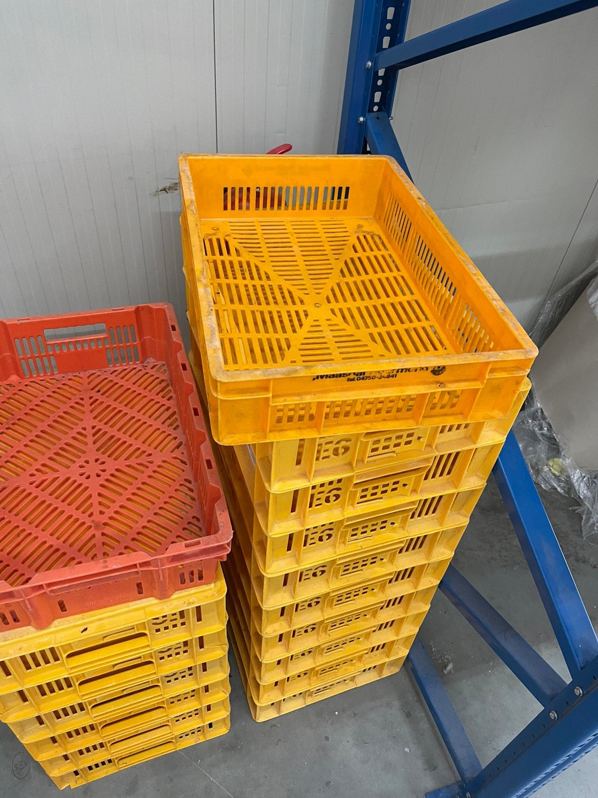 STEVIGE KUNSTSTOF KRATTEN, Doe-het-zelf en Verbouw, Kratten en Dozen, Ophalen of Verzenden, Zo goed als nieuw, Krat, Minder dan 35 cm