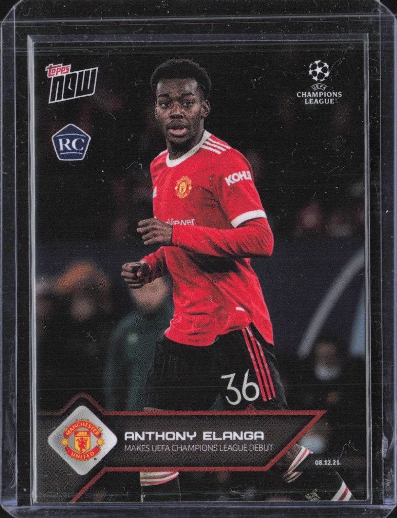 Topps Rookie Cards Gavi Elanga Nico Gonzalez Moukoko, Ophalen of Verzenden, Zo goed als nieuw, Meerdere plaatjes