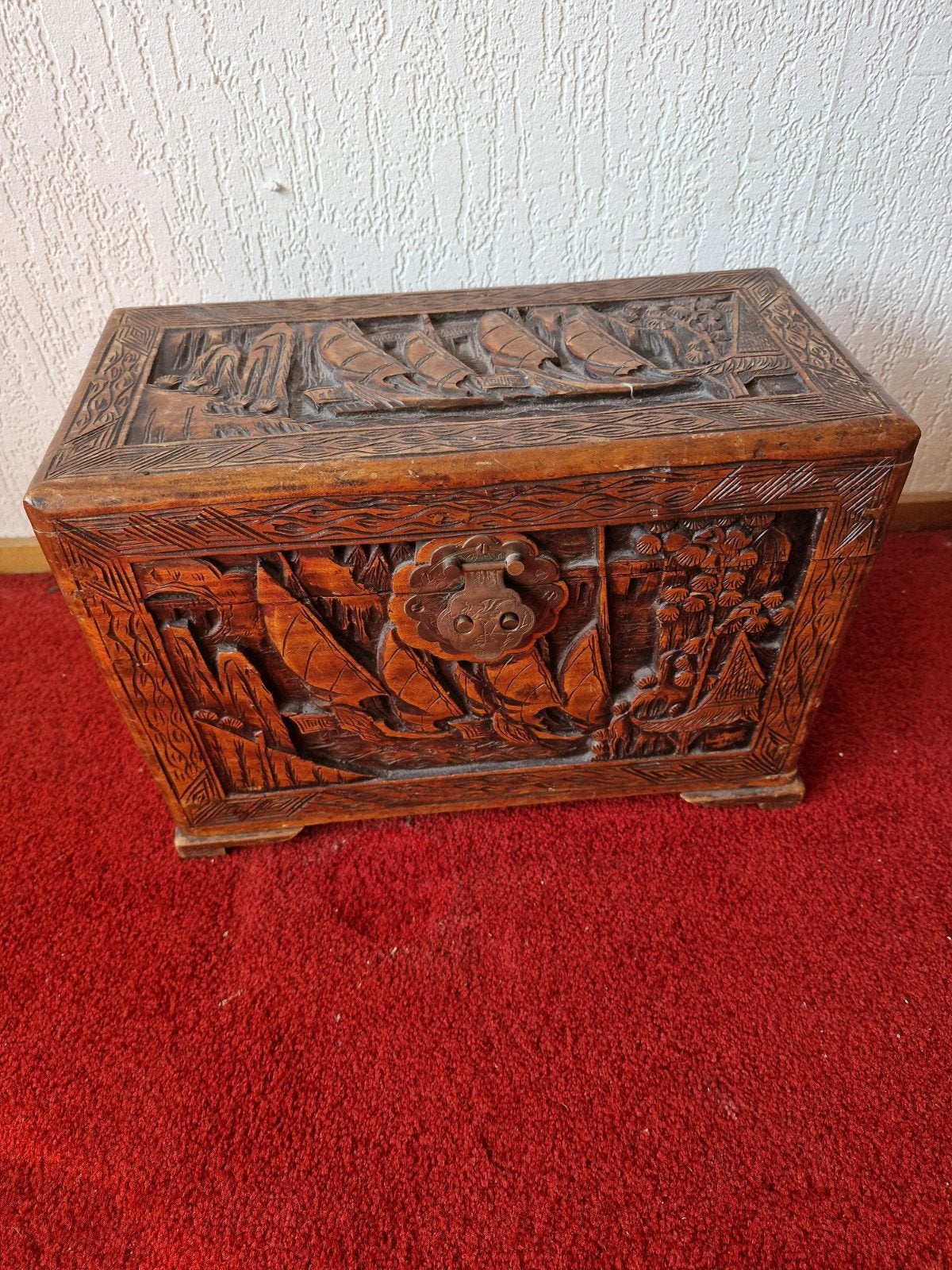 Decoratieve Houten Kistjes, Huis en Inrichting, Ophalen, Gebruikt, Minder dan 50 cm