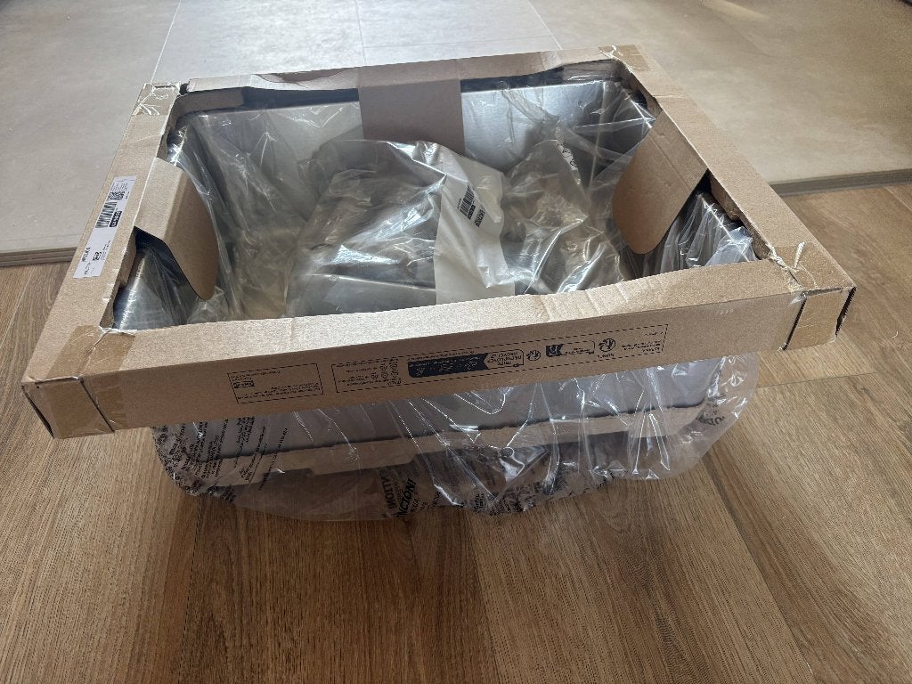 IKEA VRESJÖN inbouw spoelbak 54x44 cm, nieuw!, Nieuw, Minder dan 100 cm, 25 tot 50 cm, 50 tot 100 cm