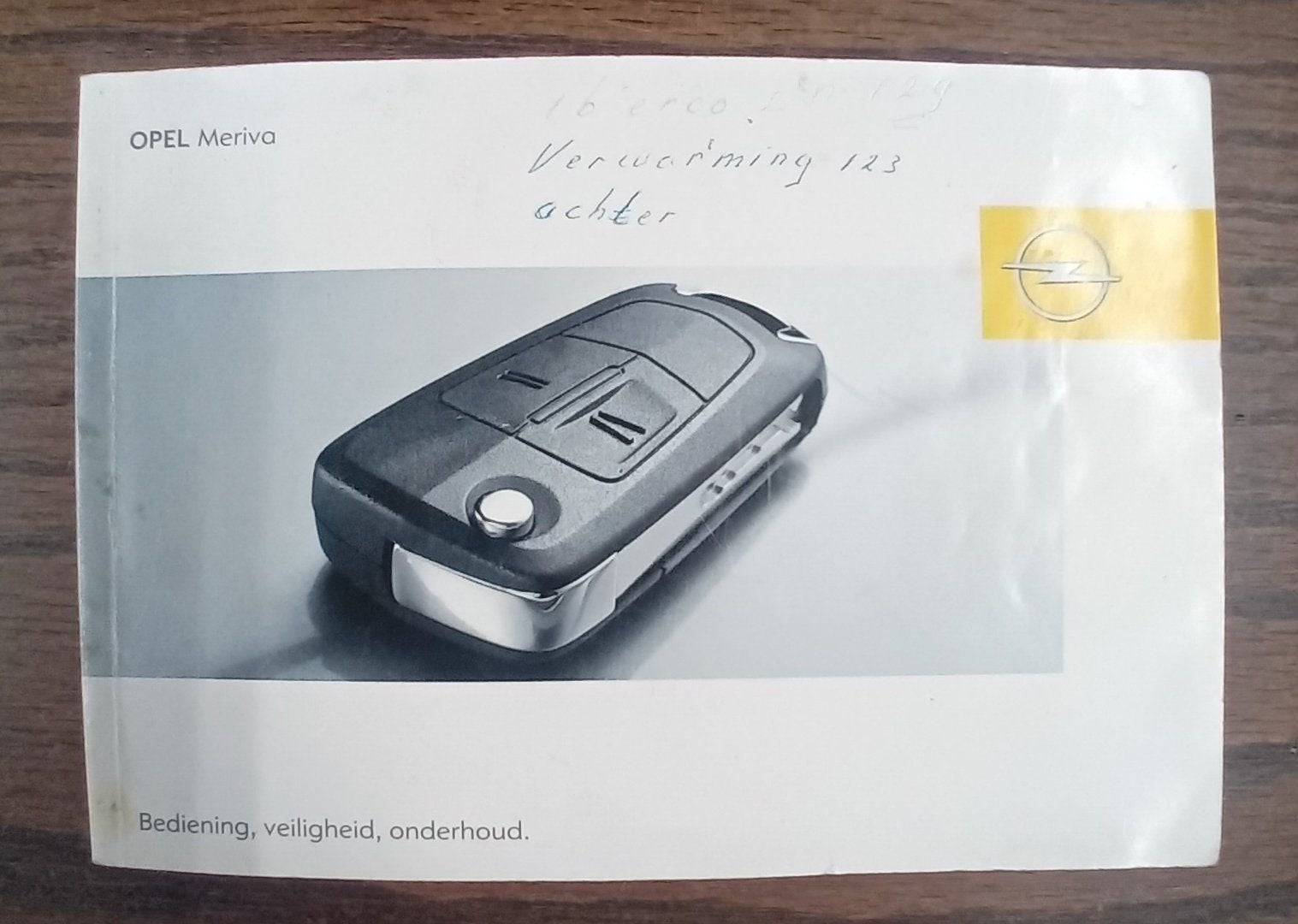 Instructieboekje Opel Meriva A, Ophalen of Verzenden