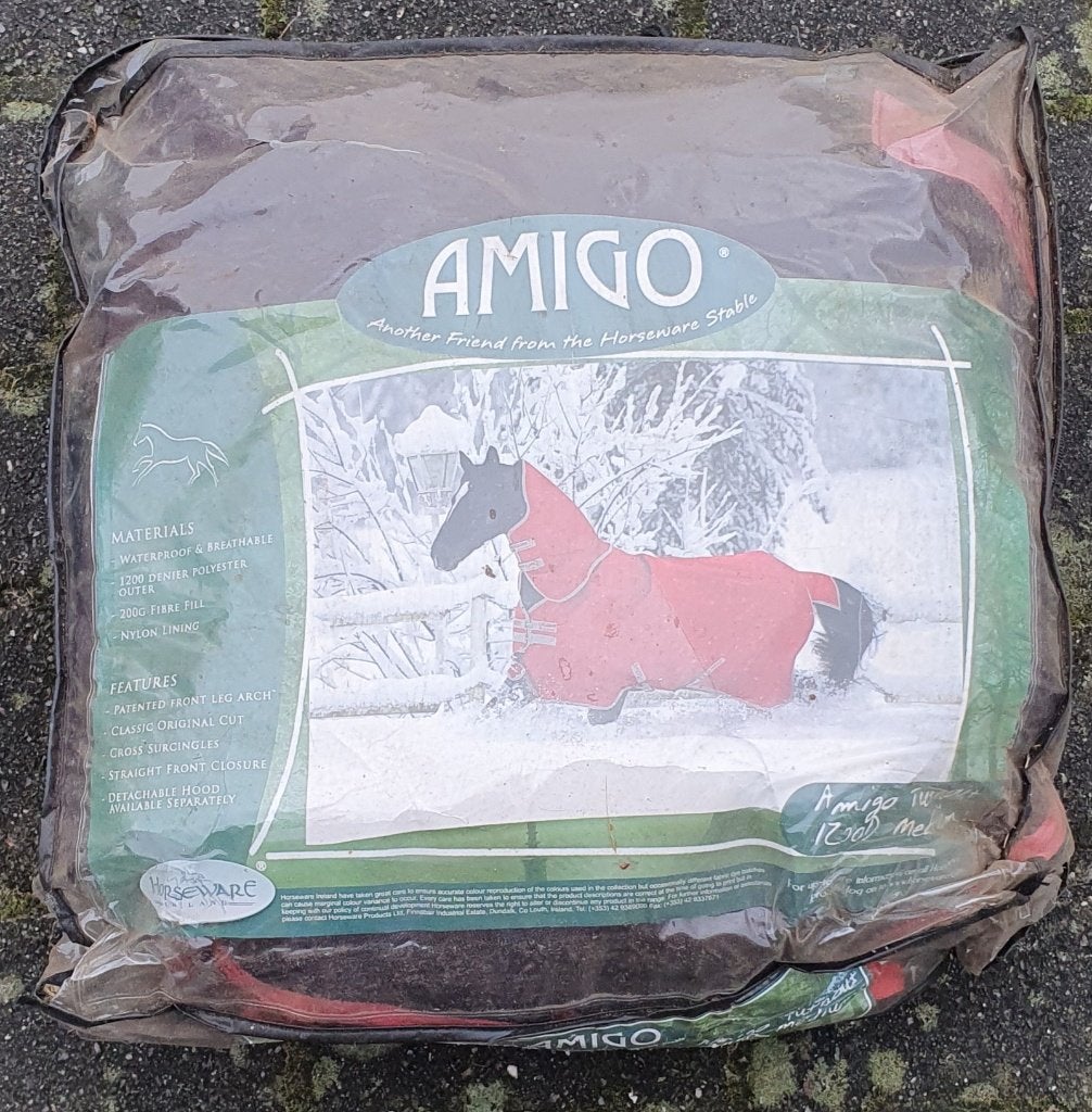 Horseware Amigo Turnout Medium 6.0, Afneembare hals, Cob (M), Ophalen of Verzenden, Nylon