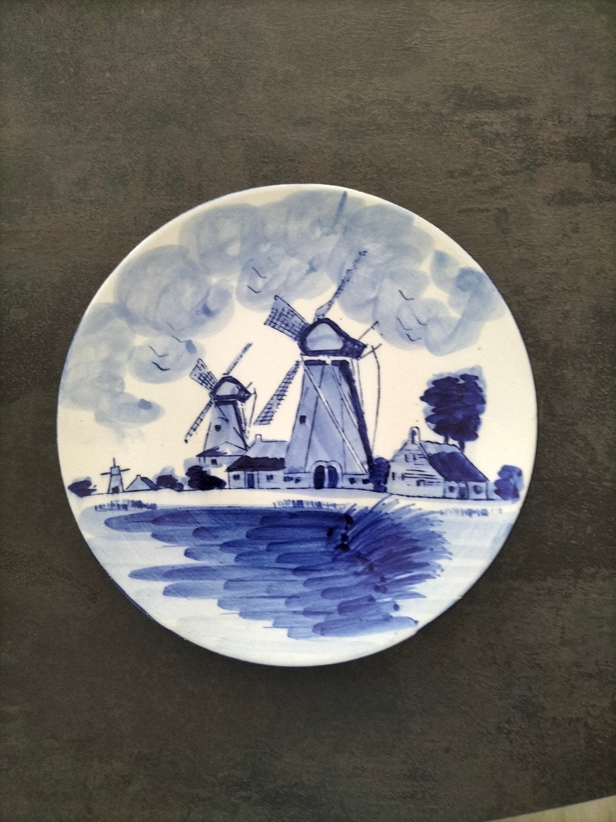 Delft blauw bord, Ophalen of Verzenden