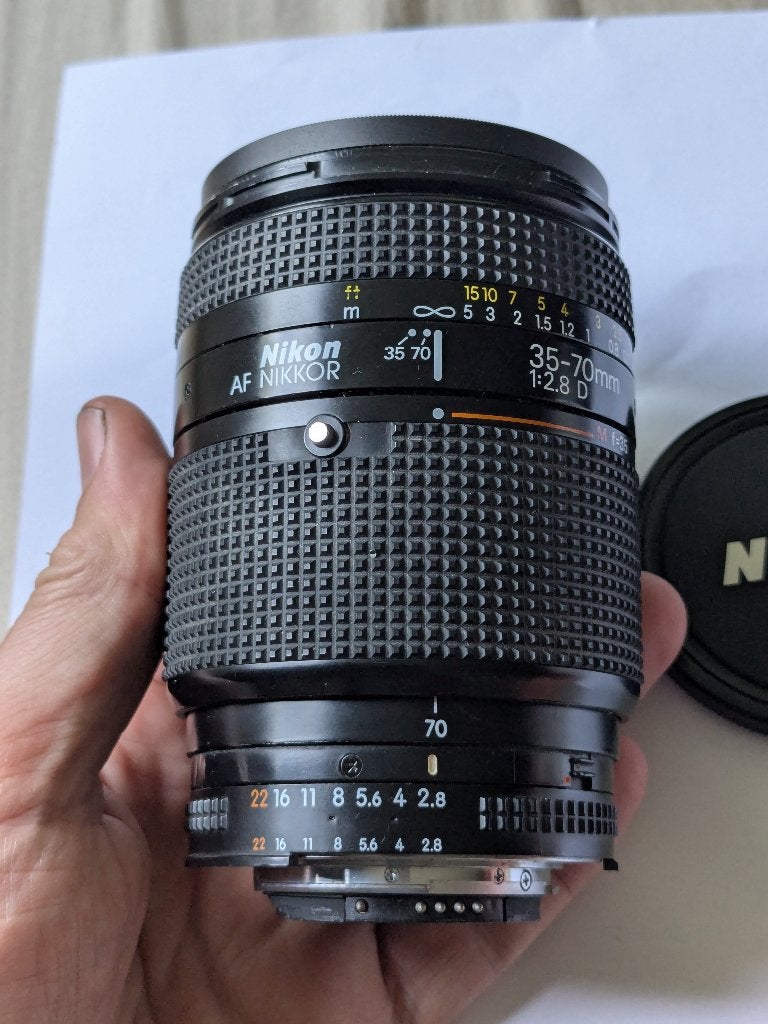 Nikon 35-70mm f2. 8, Verzenden, Gebruikt, Standaardlens, Zoom
