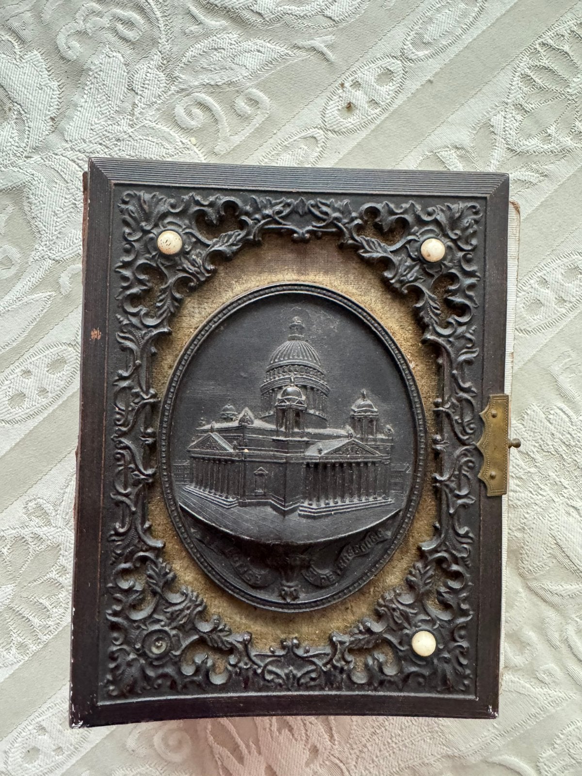 Antiek fotoboek St. Petersburg, Ophalen of Verzenden