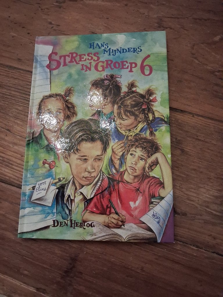 Hans Mijnders - Stress in groep 6, Boeken, Kinderboeken | Jeugd | onder 10 jaar, Ophalen of Verzenden, Zo goed als nieuw, Hans Mijnders