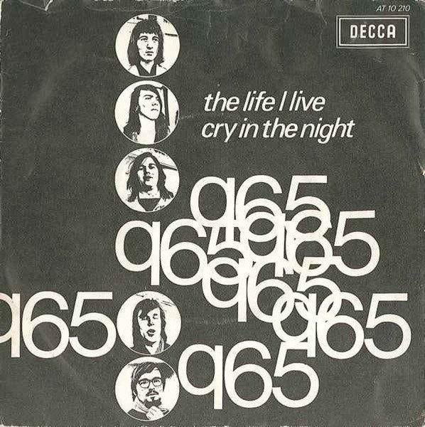 Q65 7" The Life I Live / Cry In The Night ( 1966 ), Gebruikt, Overige genres, 7 inch, Ophalen of Verzenden