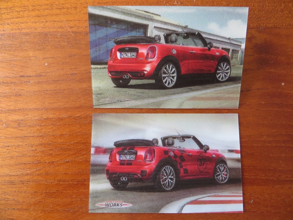 John Cooper Works Mini lenticulair kaartje, Boeken, Ophalen of Verzenden, Nieuw, Overige merken