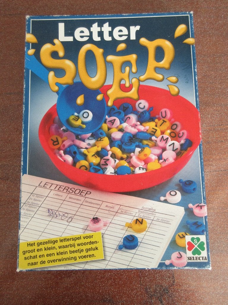 Lettersoep, Ophalen of Verzenden, Gebruikt, Puzzelen