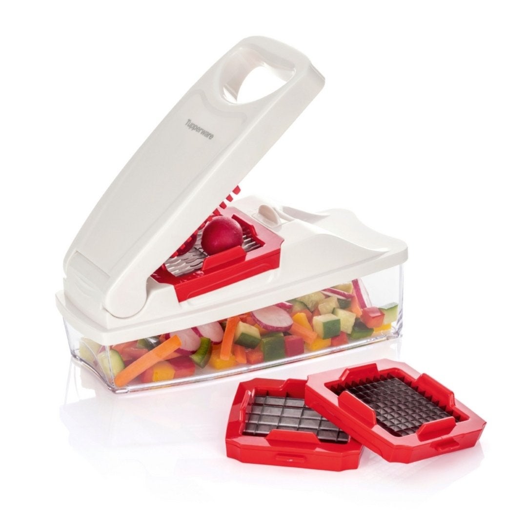 Tupperware Smart Chopper - Groentesnijder met opvangbak, BPA-vrij, Wit, Overige typen, Nieuw
