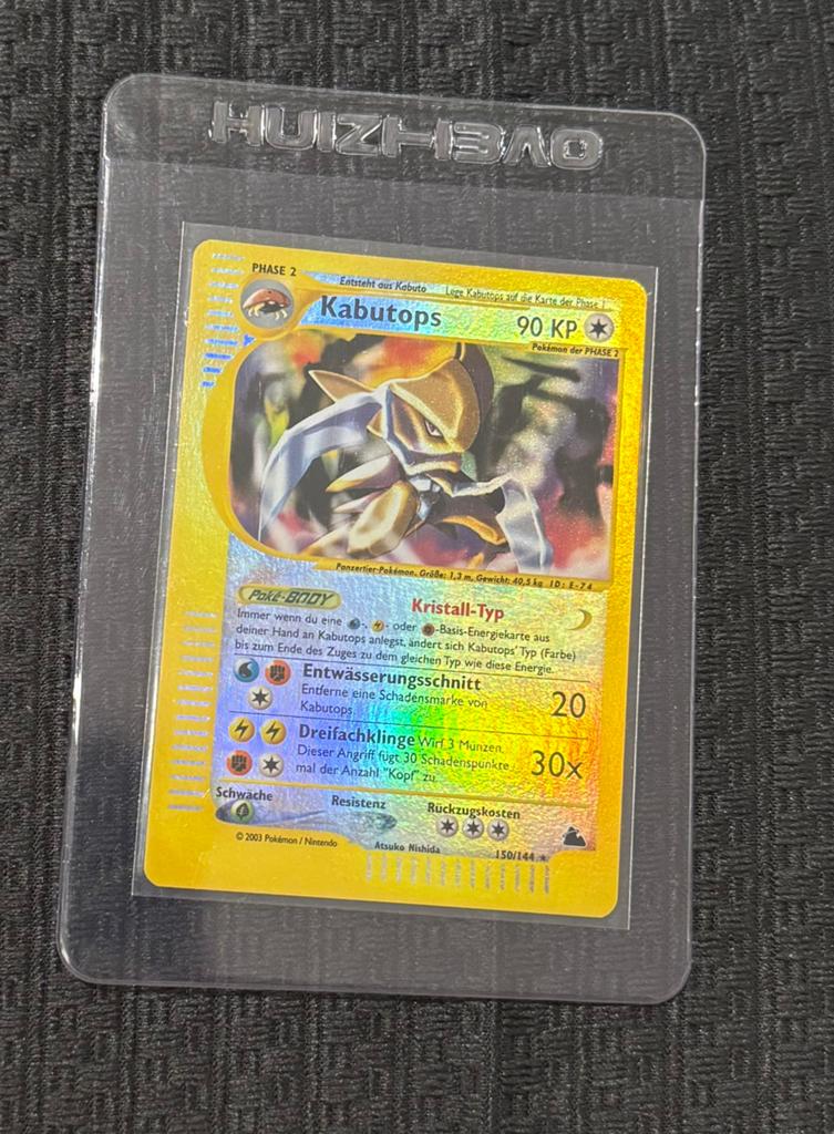 Crystal Kabutops Reverse Holo 150/144 - Skyridge 2003 GERMAN, Ophalen, Zo goed als nieuw