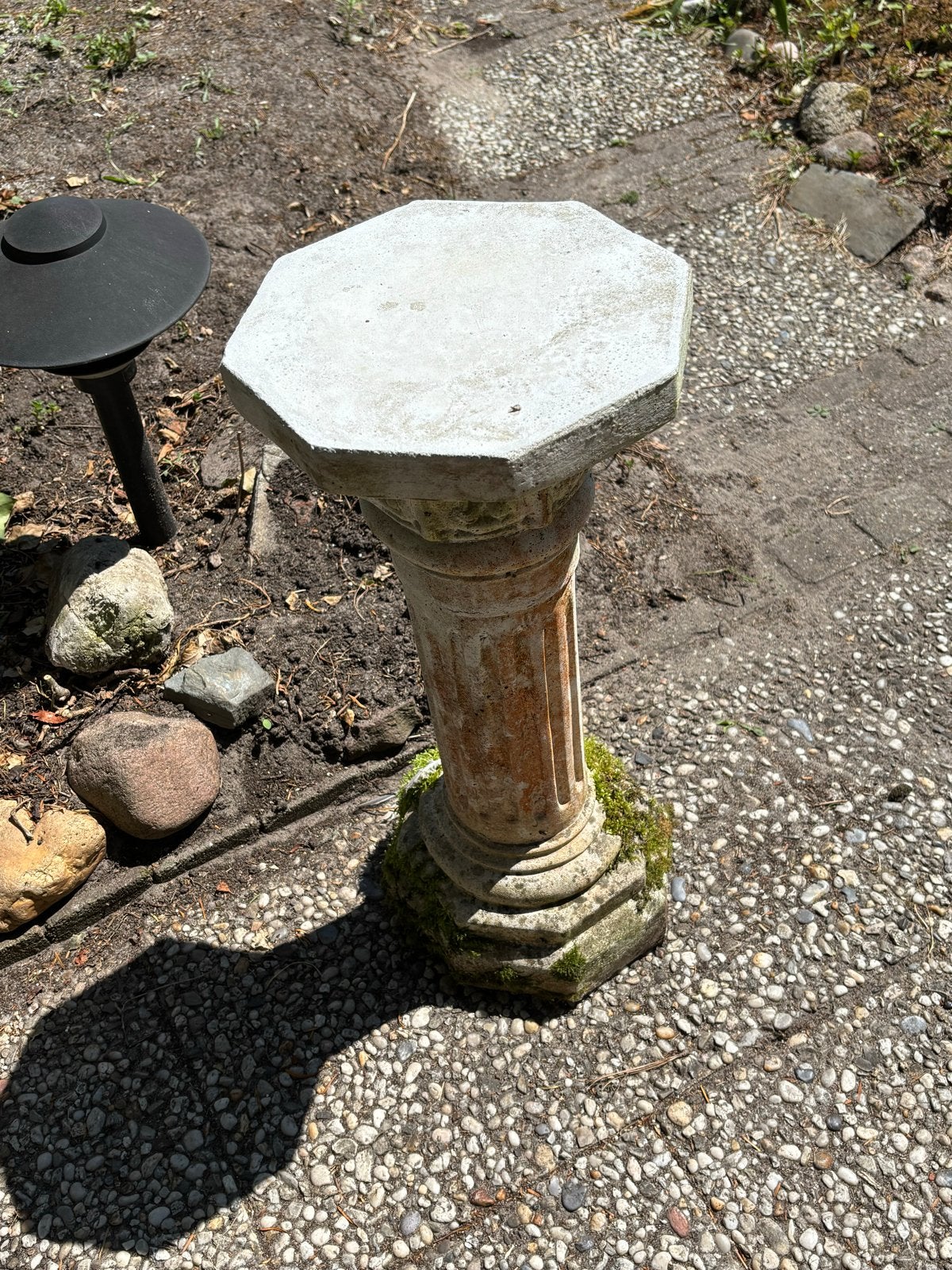 Decoratieve Tuinsteen / Sokkel, Ophalen, Overige materialen, Gebruikt, Overige typen