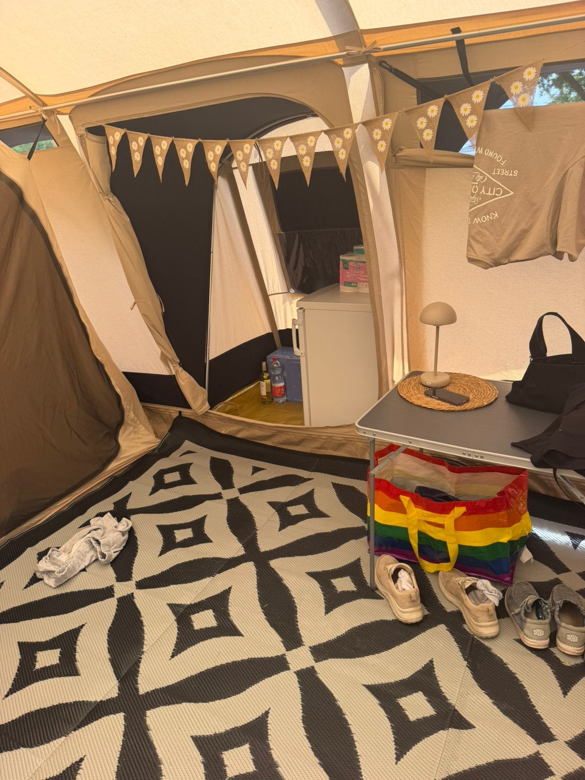 Amazone zgan tunnel tent, Caravans en Kamperen, Ophalen, Zo goed als nieuw