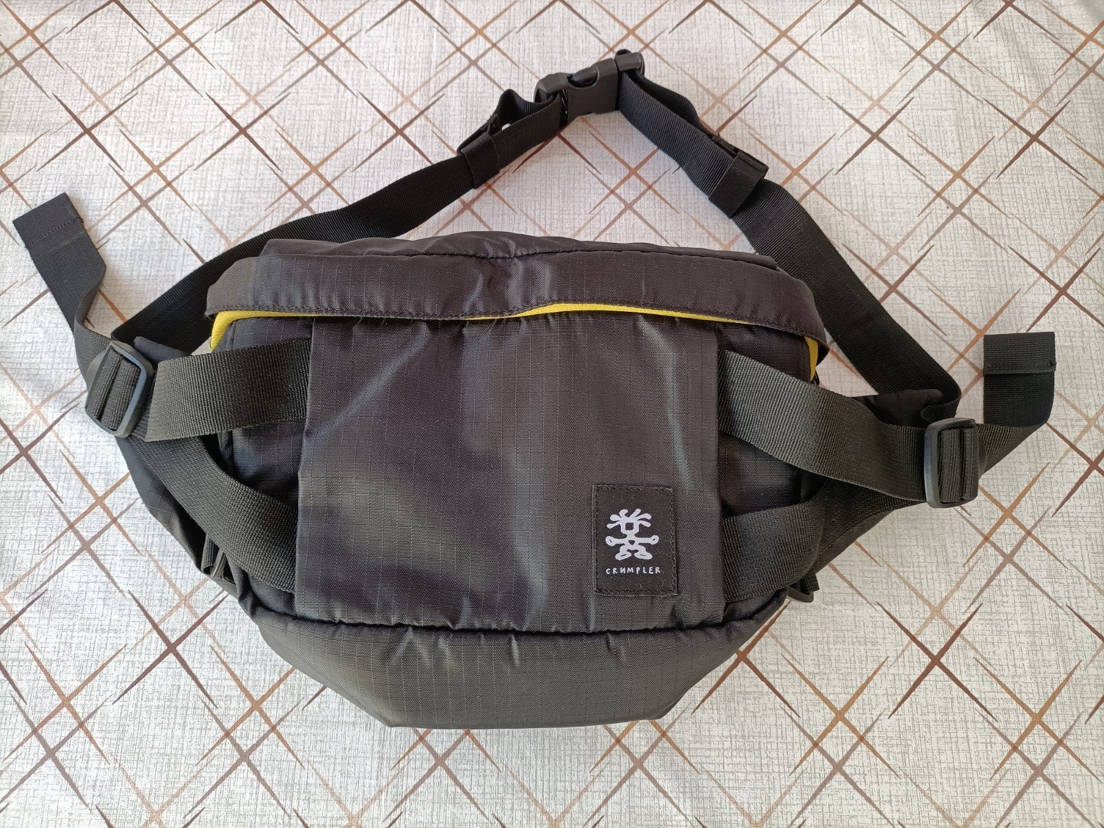 Crumpler Light Delight Fordable BP heup- / rug- fotocamerata, Verstelbare indeling, Ophalen of Verzenden, Zo goed als nieuw, Zwart