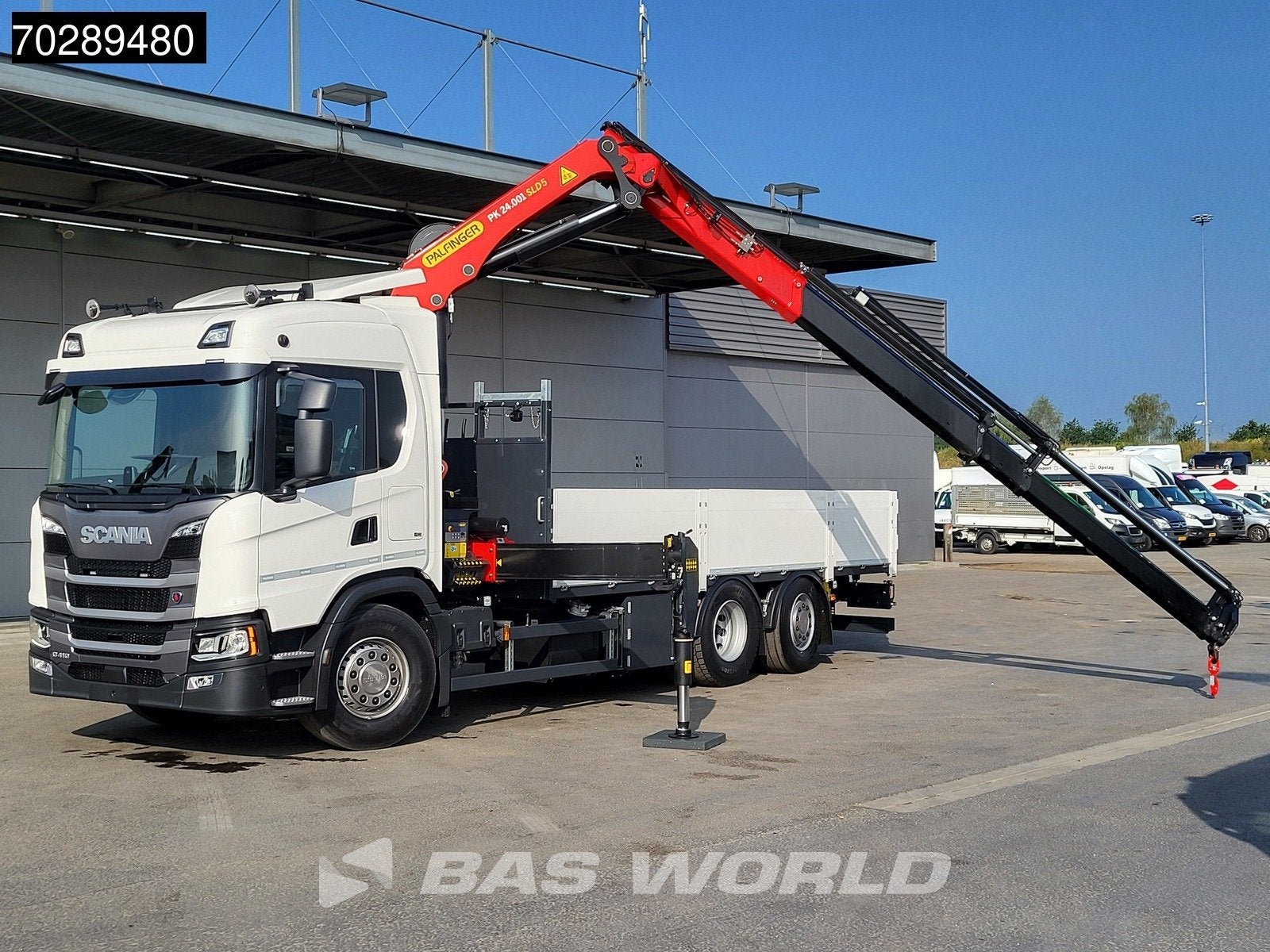 Scania G410 6X2 New! Palfinger PK24.001 SLD 5 Crane Kran Ret, Automaat, Stof, Euro 6, Scania