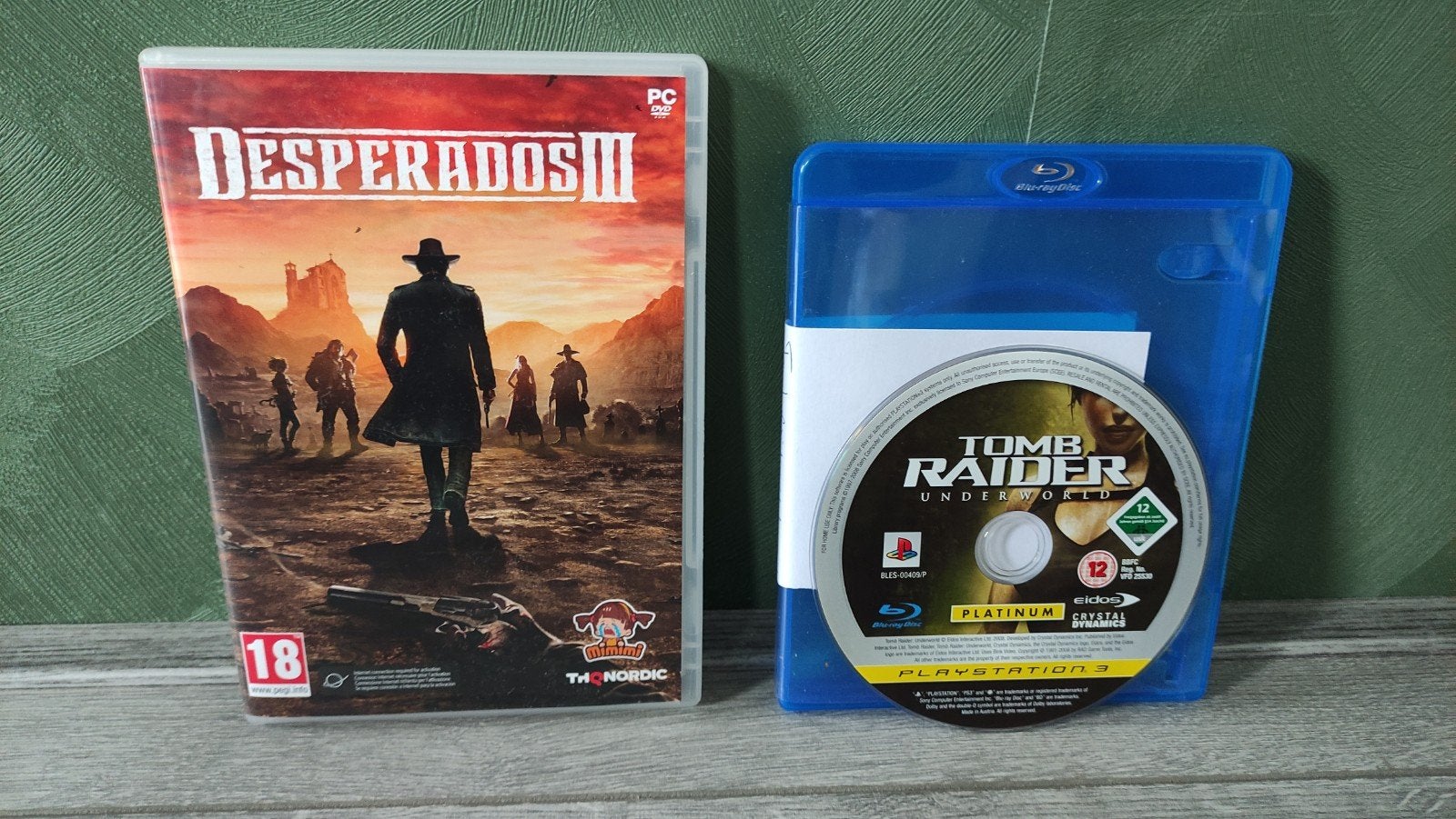 Tomb Raider Underworld ps3 en gratis desperados 3 pc game, Avontuur en Actie, Ophalen of Verzenden, Zo goed als nieuw, 3 spelers of meer