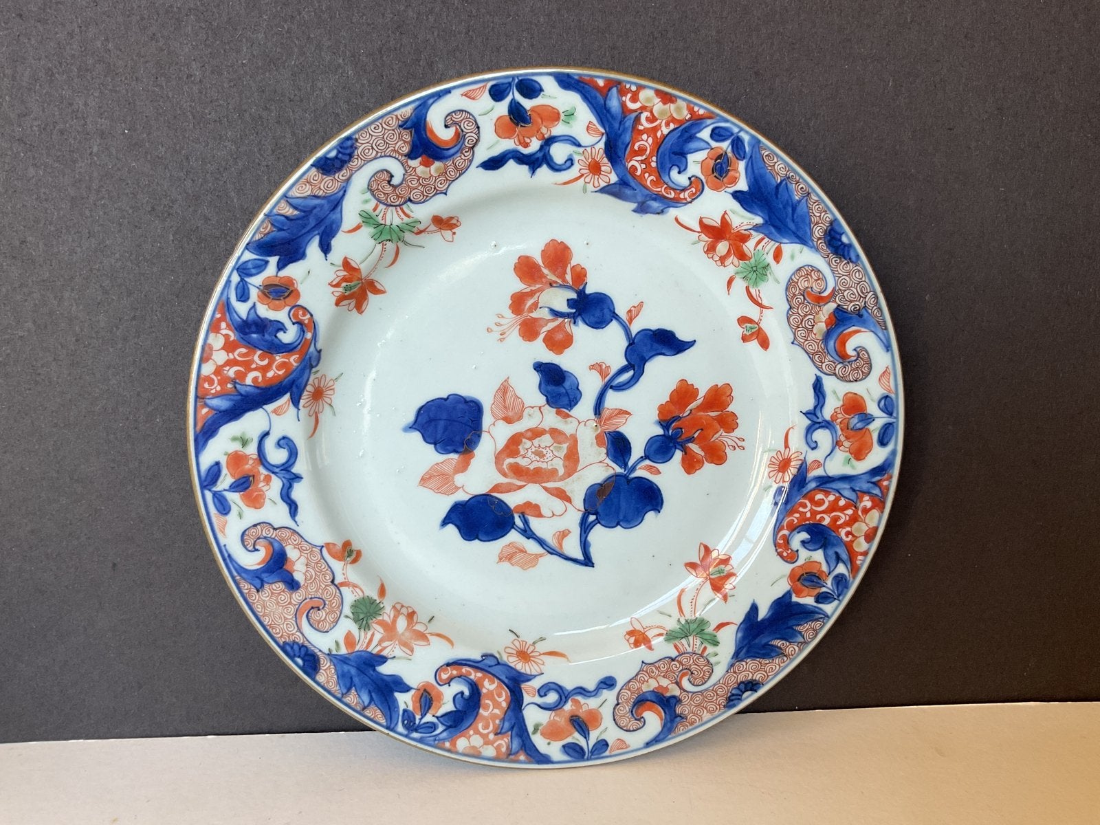 Chinees Imari bord 18 de eeuw, Antiek en Kunst, Verzenden