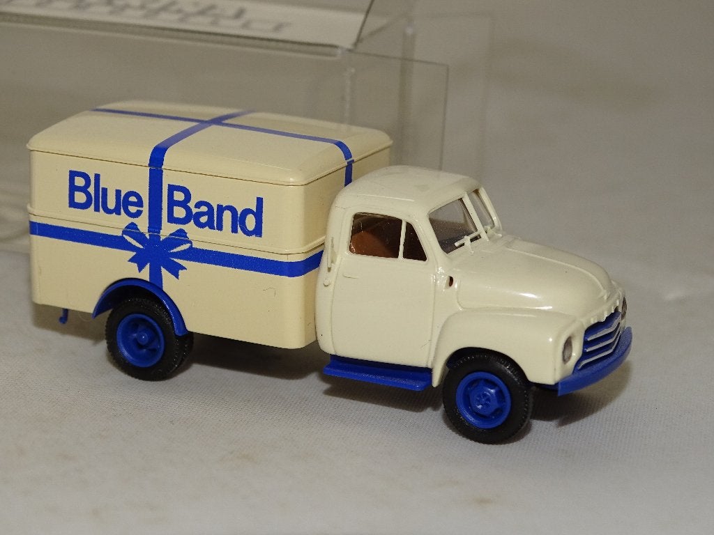 1/87 Brekina Opel Blitz Bleuband, Ophalen of Verzenden, Nieuw, Bus of Vrachtwagen, Brekina