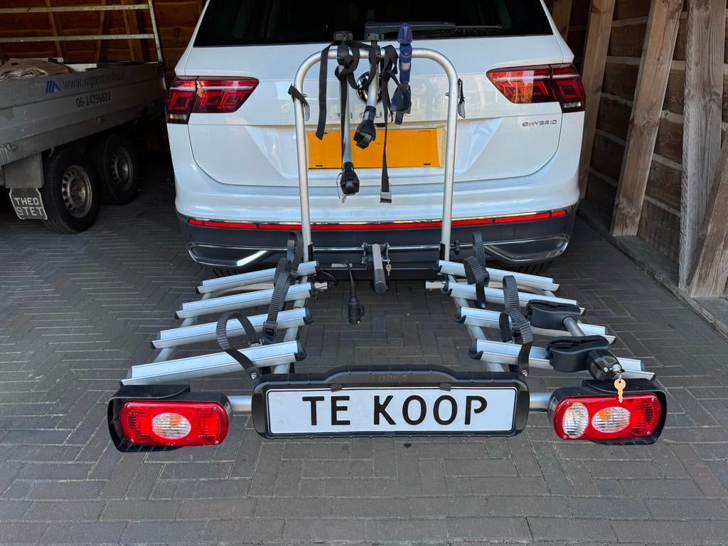Uebler  fietsendrager voor 4 fietsen F 41, Ophalen, 3 fietsen of meer, Gebruikt, Elektrische fiets
