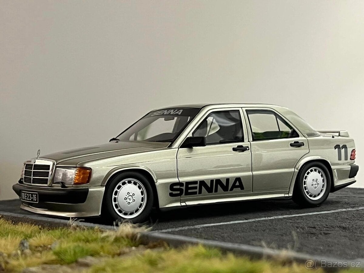 1:18 Mercedes Benz 190E 2.3 16 (W201) uit 1984 Ottomobile, Hobby en Vrije tijd, Ophalen of Verzenden, Nieuw, Auto, OttOMobile