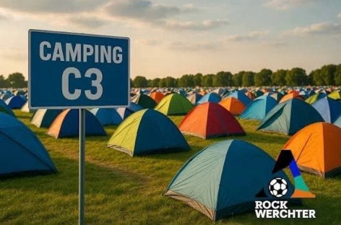 Camping ticket Rock Werchter C3, Eén persoon