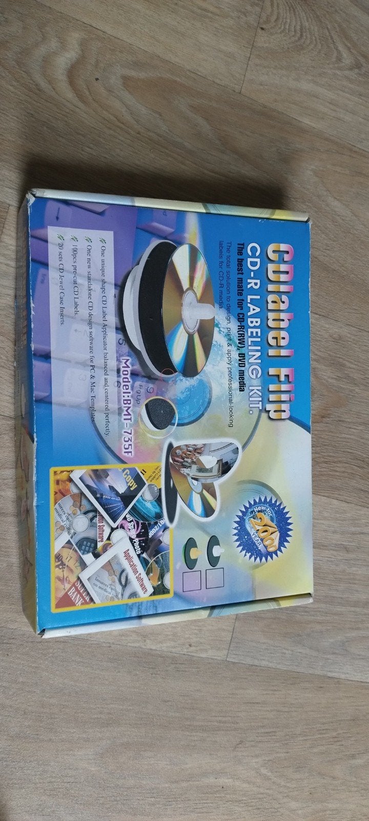 CDLabel Flip CD-R Labeling Kit met meer dan 90 labels, Computers en Software, Op spindel, Overige typen, Ophalen of Verzenden