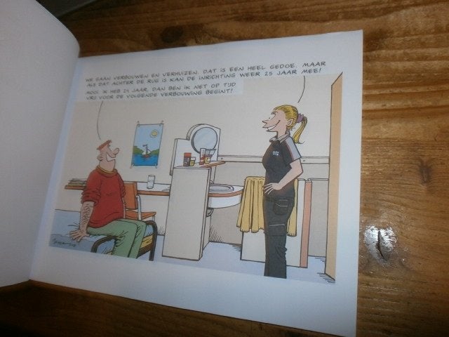 de rechter kopzorgen en hoofdzaken speciaal voor Veenhuizen, Eén stripboek, Ophalen of Verzenden, Nieuw