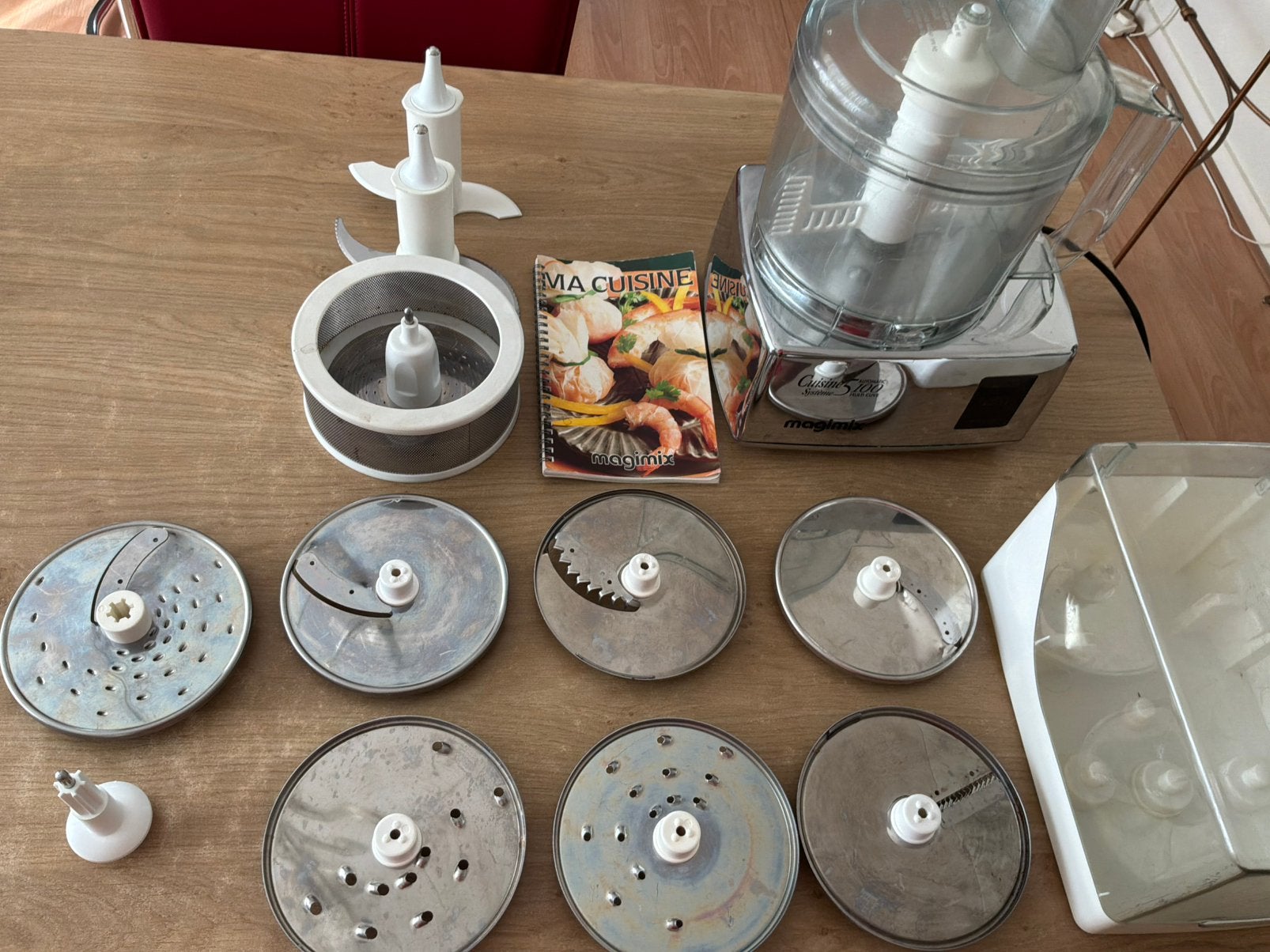 Magimix keukenmachine, Overige materialen, Stapelbaar, Gebruikt, Overige typen