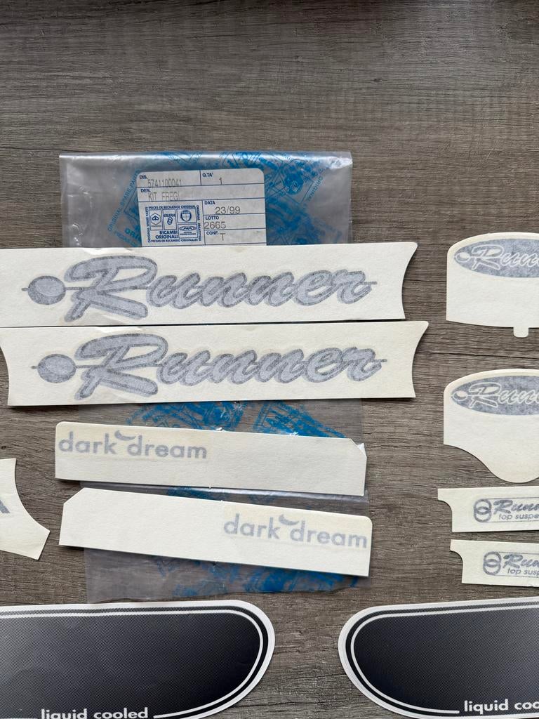NOS Gilera Runner Dark Dream complete stickerset, Ophalen of Verzenden, Nieuw, Overige typen, Overige merken