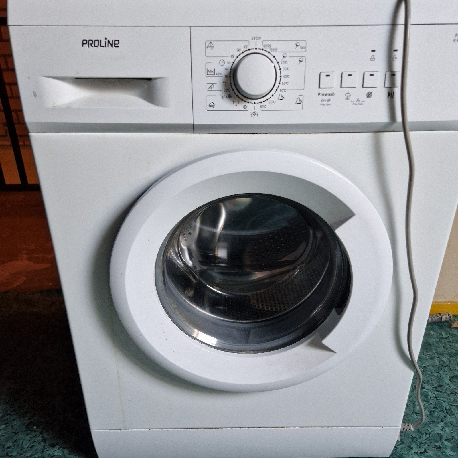 Goed werkende Proline wasmachine 5 kg, 4 tot 6 kg, Ophalen, Gebruikt, Voorlader