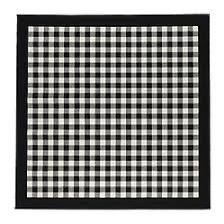 Ikea Vloerkleed 200 x 200 cm ruit NIEUW, Ophalen, Vierkant, Zwart, Nieuw