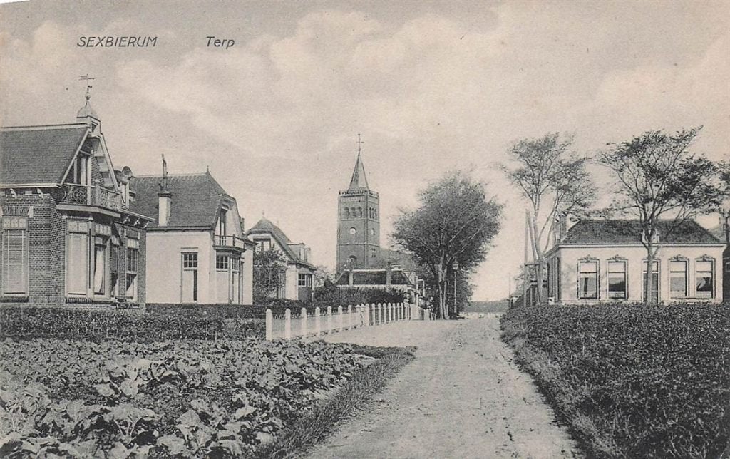 703-079-023 Sexbierum Terp, Verzenden, Voor 1920, Friesland