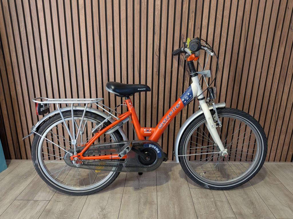 Gazelle Poema 20 inch meisjesfiets, Fietsen en Brommers, Terugtraprem, Gebruikt, Versnellingen, Niet ingevuld