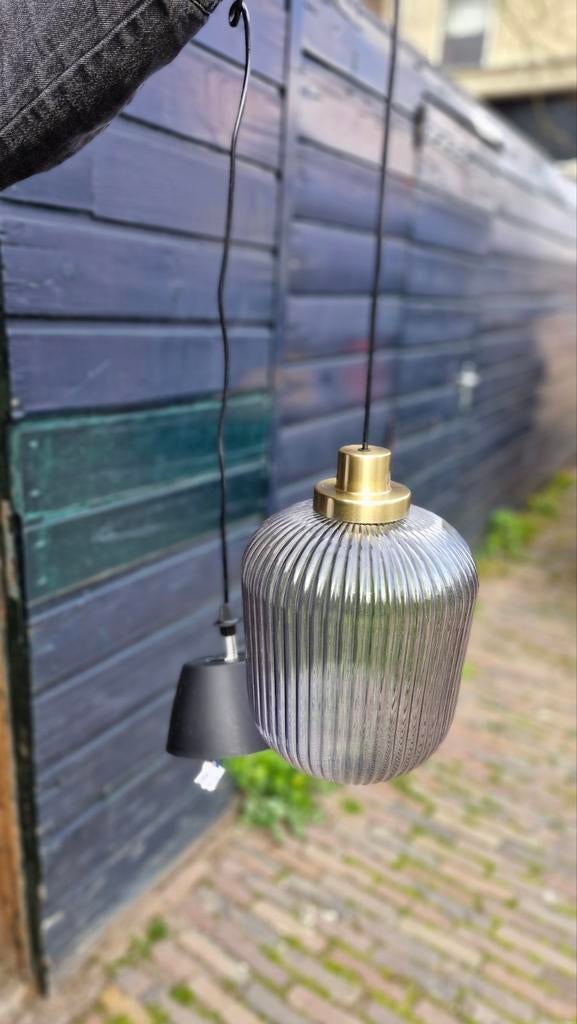 Ikea Solklint hanglamp, Ophalen, Zo goed als nieuw, Glas, Minder dan 50 cm