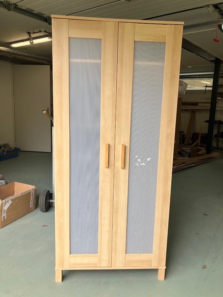 Kledingkast, Ophalen, Gebruikt, 100 tot 150 cm, Met plank(en)