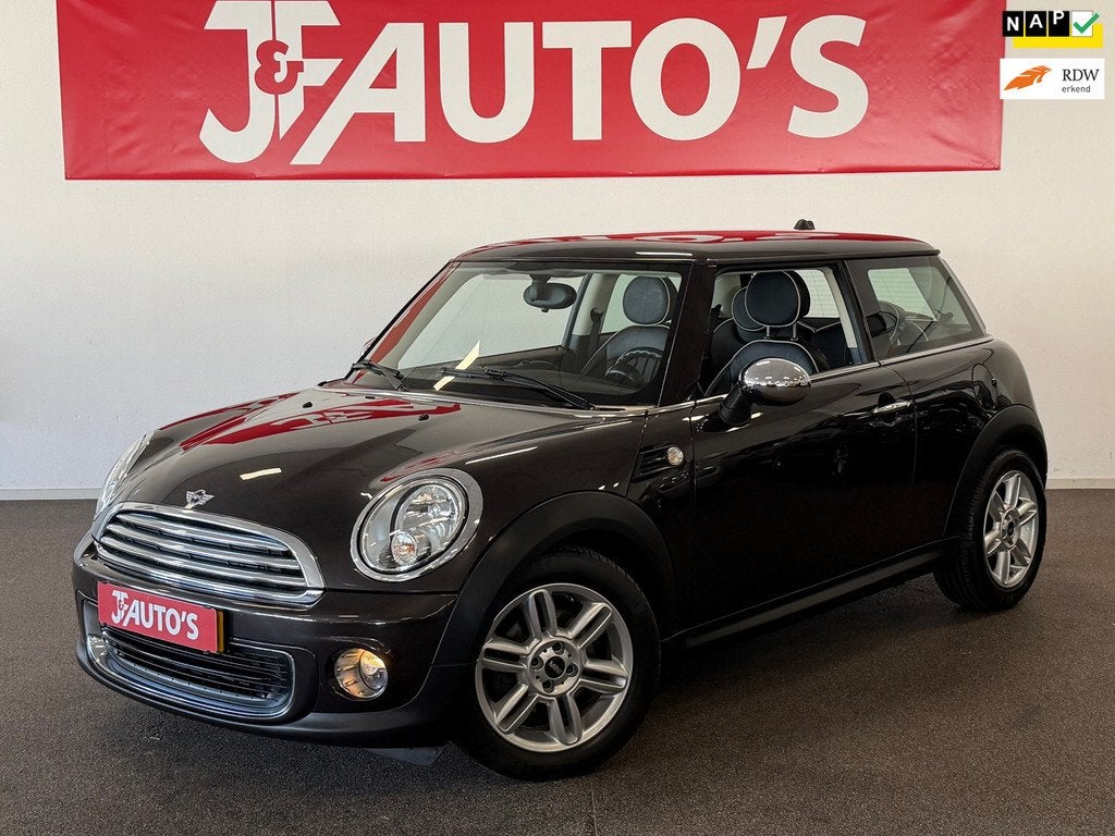Mini Mini 1.6 COOPER|NAVIGATIE|CRUISE|ECC AIRCO|LEDER, Auto's, Mini, Gebruikt, 4 cilinders, 4 stoelen, 1055 kg