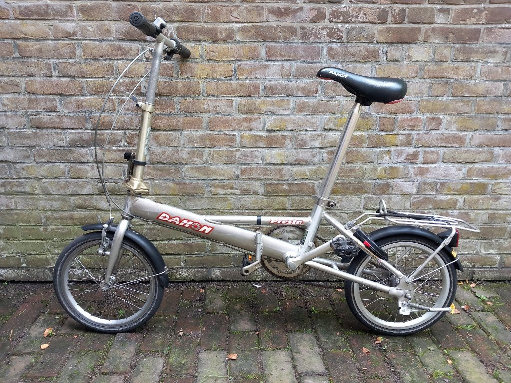 vouwfiets Dahon, Ophalen, Terugtraprem, Gebruikt, 16 tot 18 inch