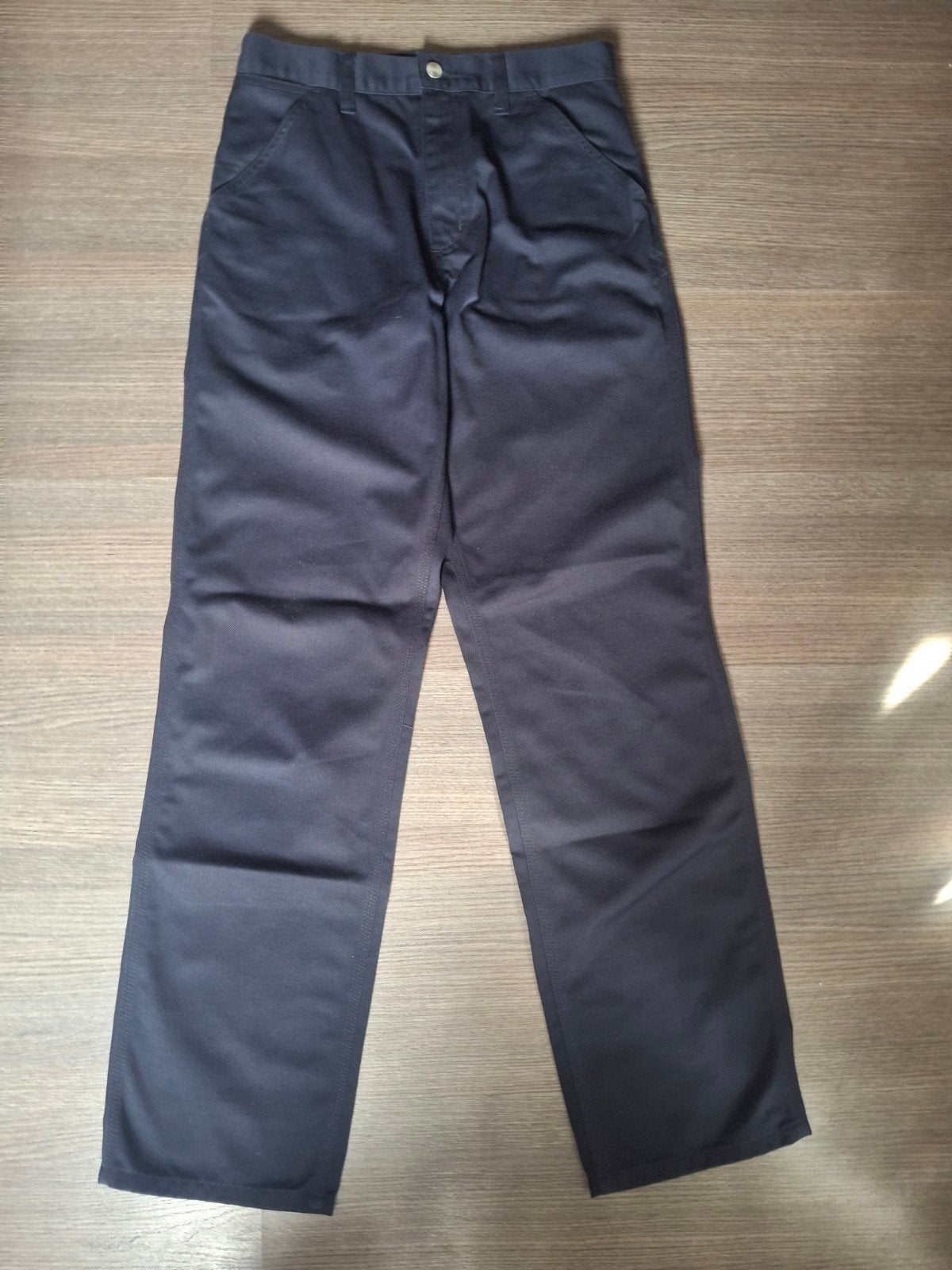 Carhartt Simple Pant Navy - Maat 28x34, Blauw, Carhartt, Ophalen of Verzenden, Zo goed als nieuw