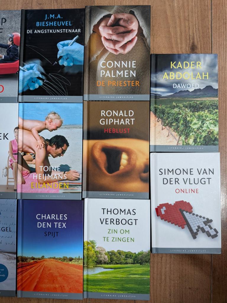 14 stuks diverse literaire juweeltjes, Boeken, Ophalen of Verzenden, Zo goed als nieuw