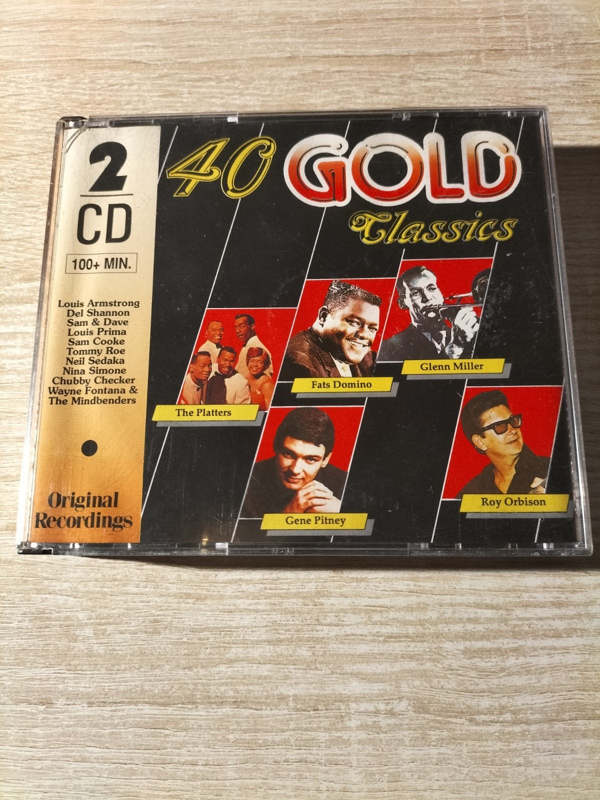 40 gold classics 2 cd box, Ophalen of Verzenden, Pop