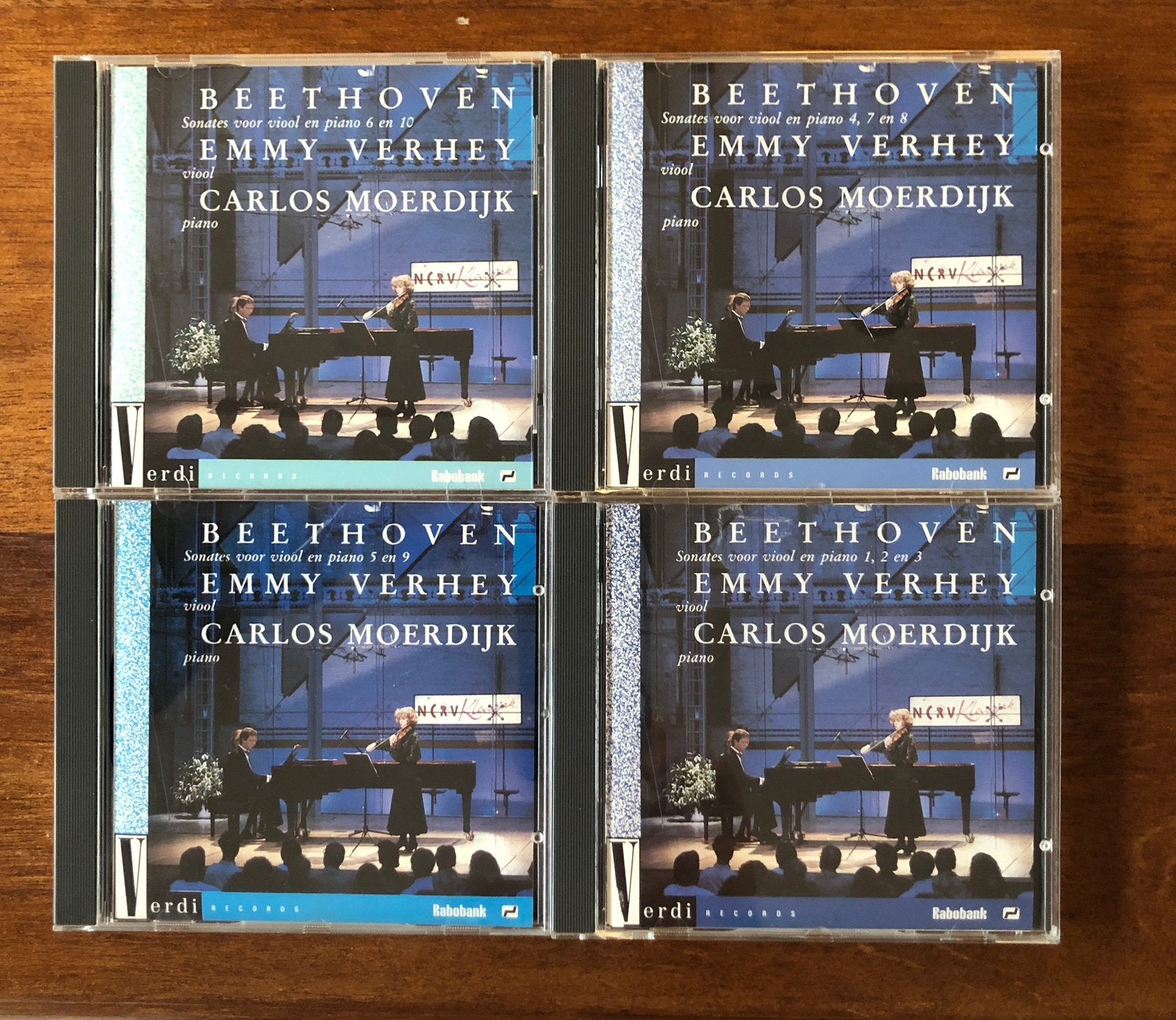 Beethoven - sonates emmy verhey box van 4 cd's, Cd's en Dvd's, Boxset, Overige typen, Ophalen of Verzenden, Zo goed als nieuw
