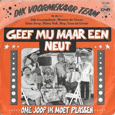 DIK VOOR MEKAAR TEAM (André van Duin)  1979  SUPER!! B1386, Ophalen of Verzenden, Gebruikt, Pop