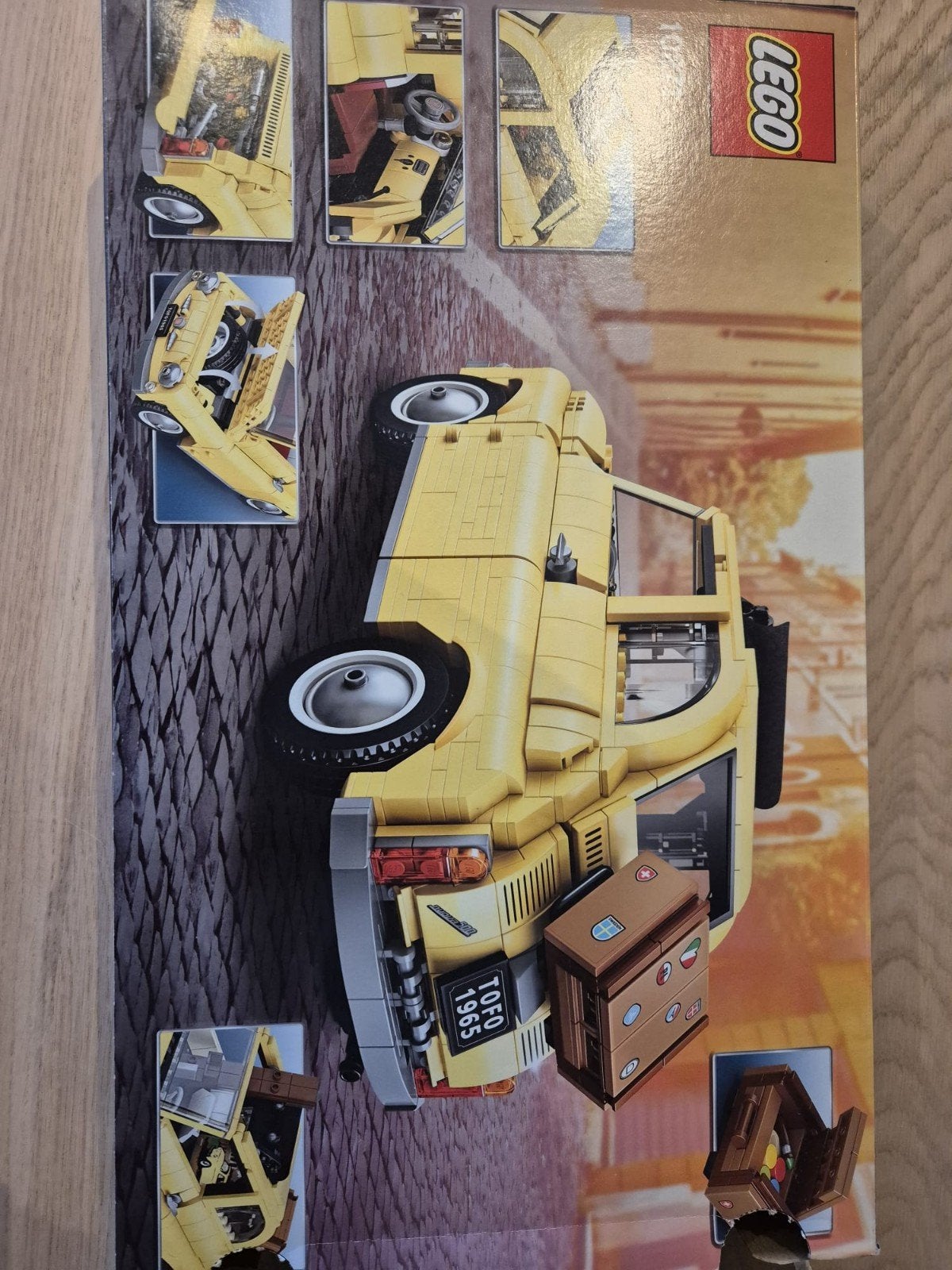 LEGO Creator Expert Fiat 500 (10271) - Zo goed als nieuw, Ophalen of Verzenden, Zo goed als nieuw, Complete set, Lego