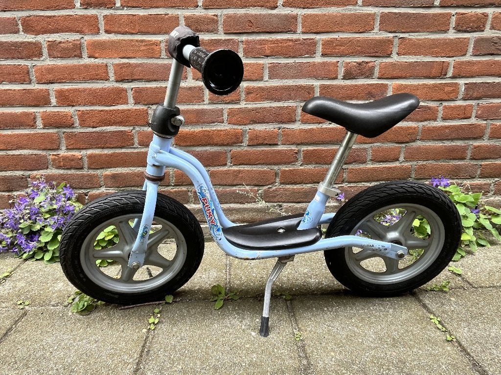 Puky loopfiets blauw, Kinderen en Baby's, Speelgoed | Buiten | Voertuigen en Loopfietsen, Ophalen, Gebruikt, Loopfiets