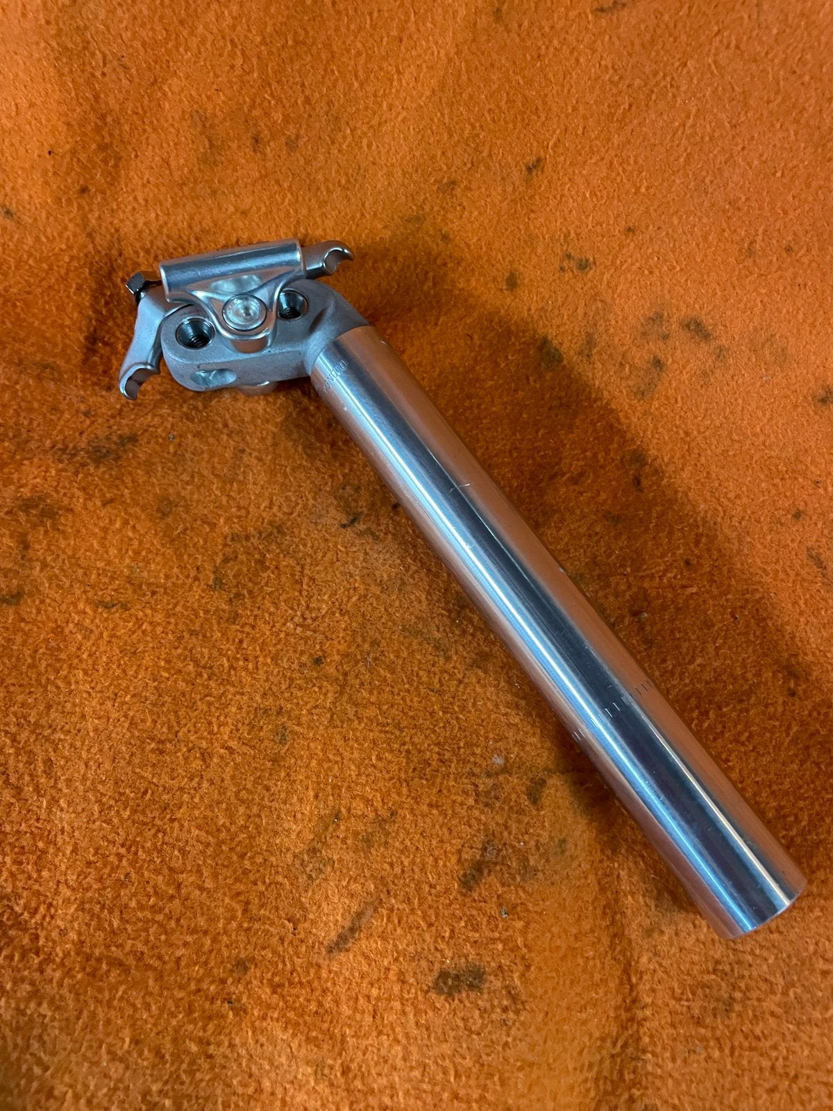 Zadelpen campagnolo record 26mm racefietsen, Verzenden, Gebruikt, Overige typen, Aluminium