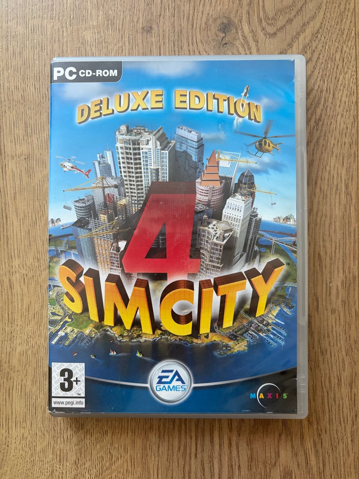 SimCity 4 Deluxe Edition PC CD-ROM - Stedenbouw Simulatie, Gebruikt, 1 speler, Ophalen of Verzenden, Vanaf 3 jaar