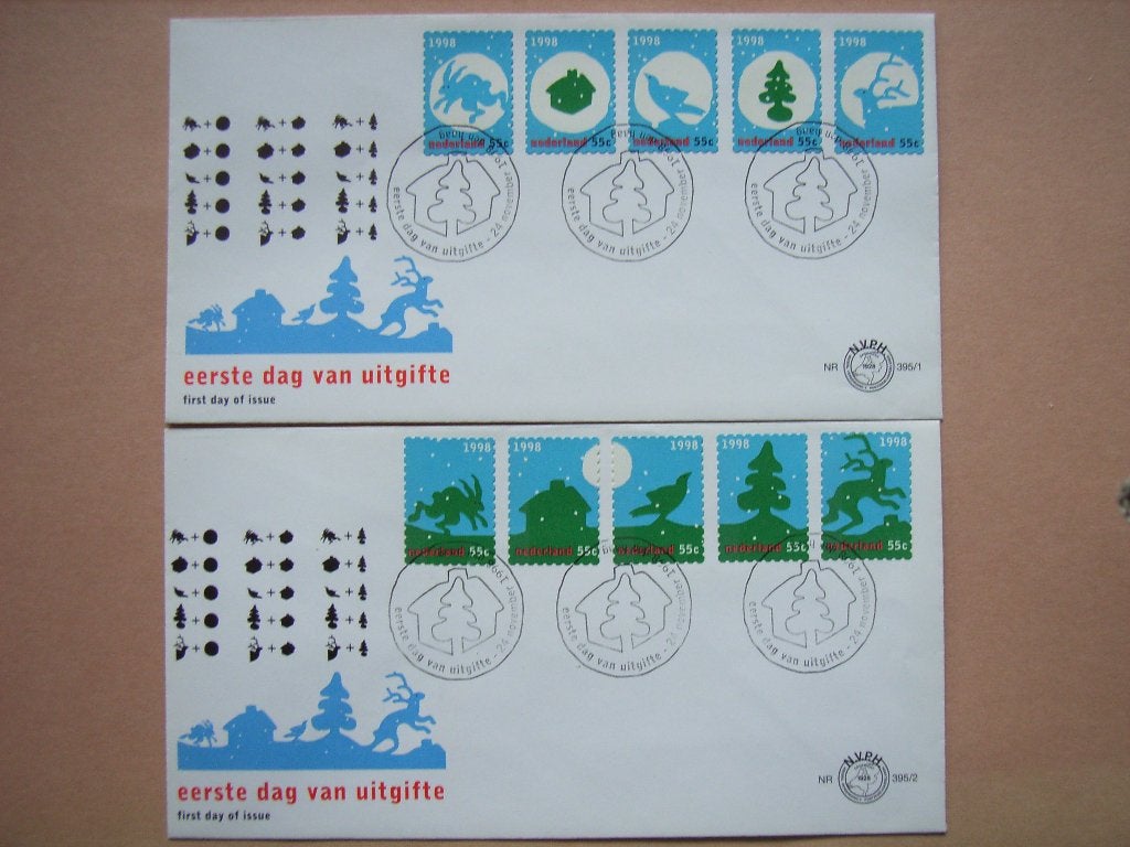 FDC   Nederland fdc e395, Ophalen of Verzenden, Onbeschreven, Nederland