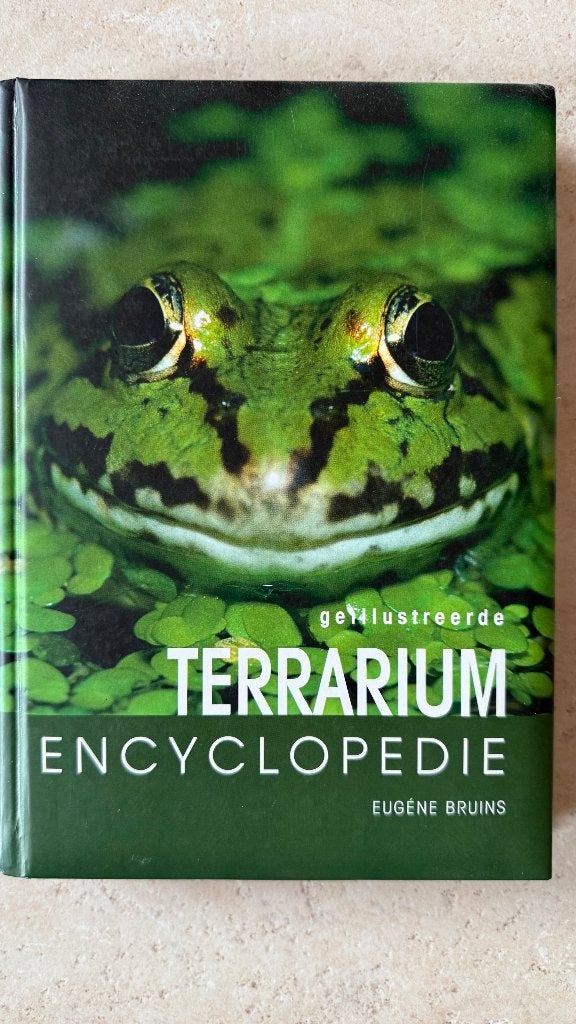 Boek Terrarium Encyclopedie ZGAN, Ophalen of Verzenden, Zo goed als nieuw, Dieren, Los deel
