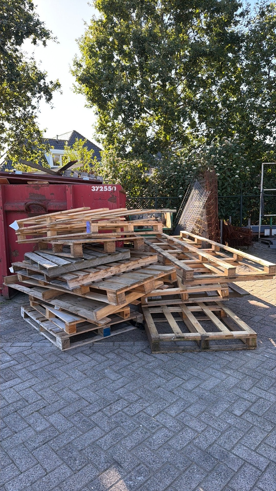 Pallets gratis afhalen!!, Tuin en Terras, Minder dan 3 m³, Ophalen
